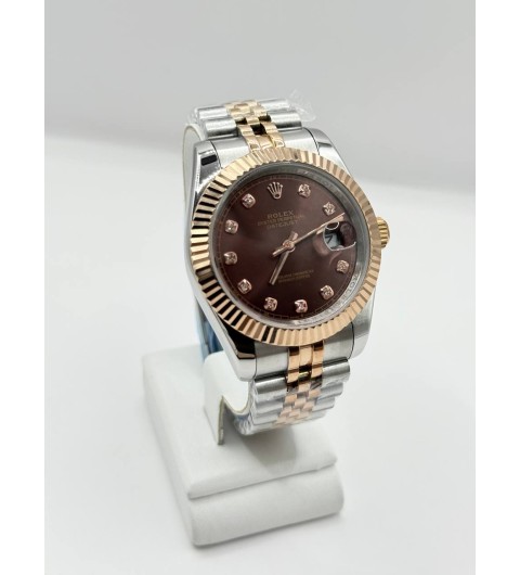 롤렉스 데이트저스트 41mm 126331 초콜릿 다이아 셋팅 쥬빌리 (국내공장 AS가능)