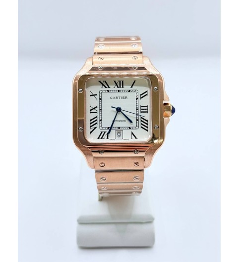 까르띠에 산토스 로즈골드 (국내공장 AS가능)