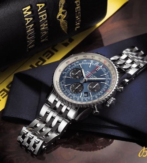 브라이틀링 내비타이머01 크로노그래프 43 청판 (국내공장 AS가능)