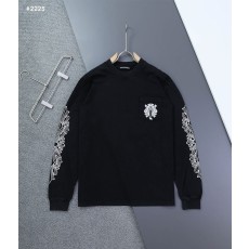 크롬하츠 대거포켓 플로랄 롱 슬리브 티셔츠