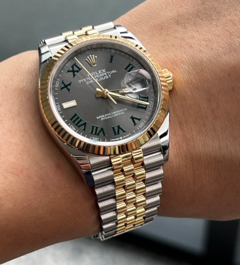 롤렉스 데이저스트 슬레이트 로마+바 쥬빌리 (국내공장 AS가능)