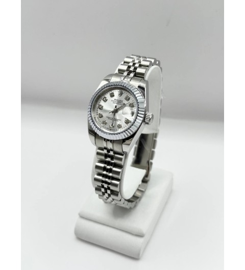 롤렉스 데이저스트 텐포인트 실버 스틸 -28mm-  (국내공장 AS가능)