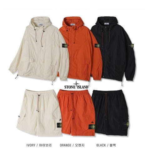 스톤아일랜드 나일론 고어텍스 세트 (3color) -20320