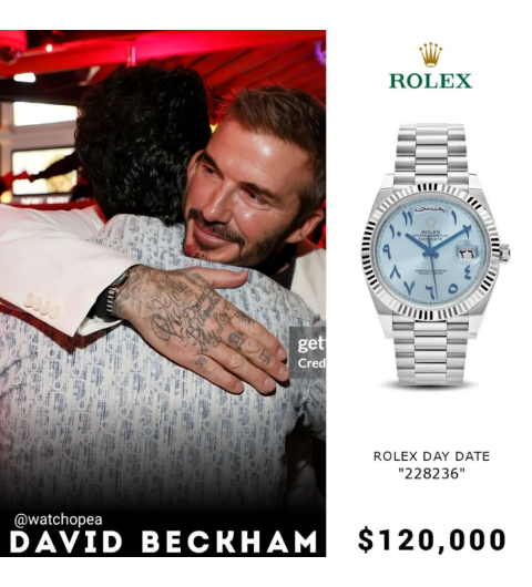 롤렉스 데이 데이트 플래티넘 아랍 한정판 (국내공장 AS가능)