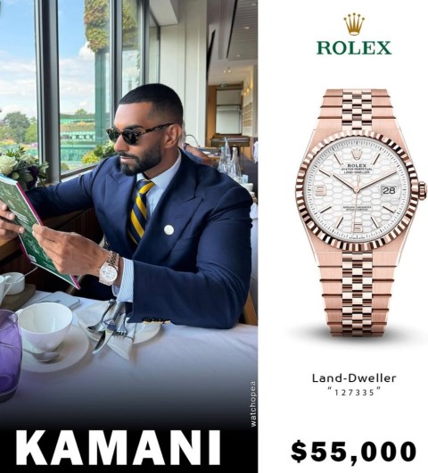 롤렉스 랜드 드웰러 에버 로즈 골드 (국내공장 AS가능)
