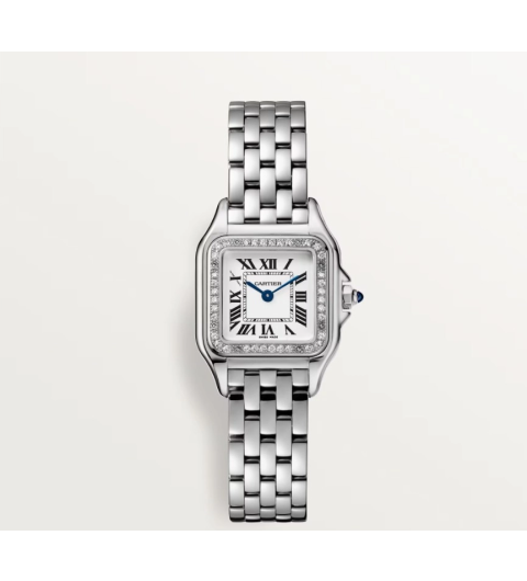 까르띠에 팬더 드 까르띠에 실버 다이아 워치 (국내공장 AS가능)