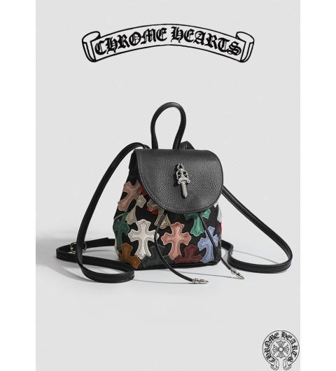 크롬하츠 멀티컬러 크로스 백팩