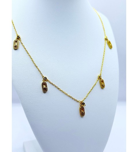 메시카 마이퍼스트 목걸이 골드