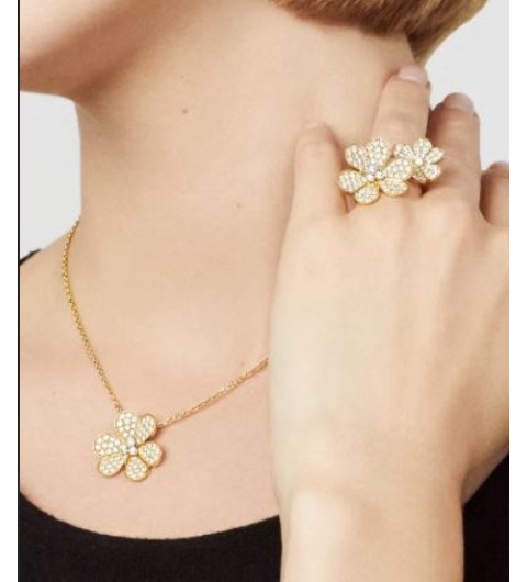 반클리프 프리볼 펜던트 목걸이