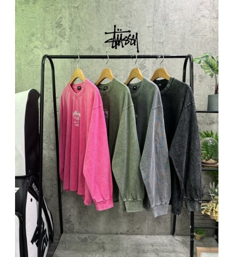 나이키 X 스투시 자수로고 피그먼트 긴팔 (4color)