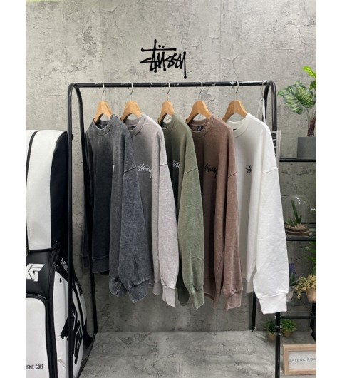 스투시 피그먼트 맨투맨1 (5color)