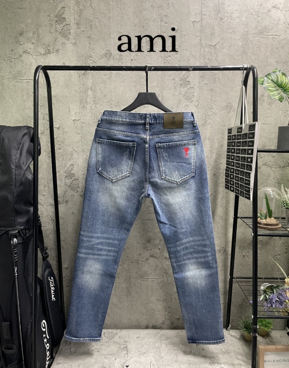 AMI 아미 하트데님2