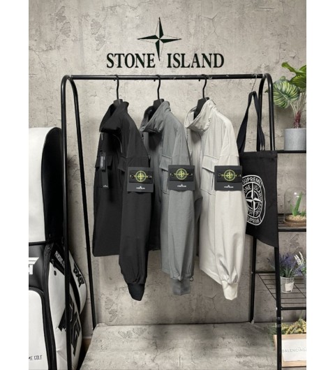 스톤아일랜드 하이넥 윈드브레이커 (3color)