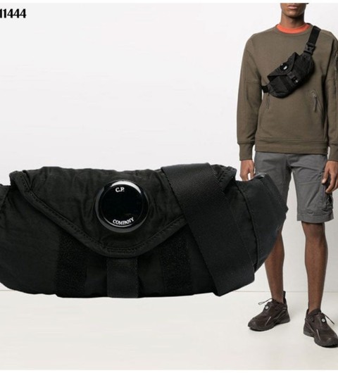 씨피컴퍼니 가먼트다잉 렌즈 와펜 미니 힙색 벨트백 - 2 Color