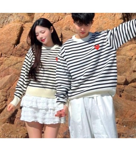 꼼데가르송 워셔블 단가라니트 (2color) -남여공용