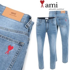 아미 드 꾀흐 연청 워싱 슬림진