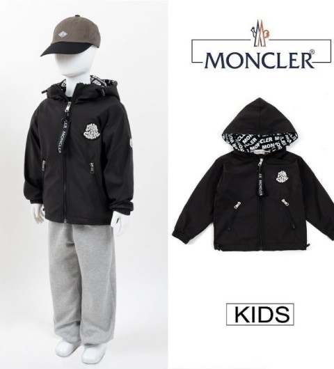 몽클레어 키즈 로고 바람막이