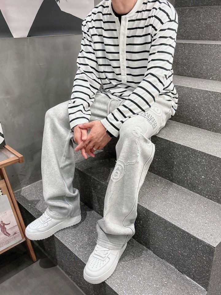 메종 마르지엘라 세미와이드 밴딩 팬츠 - 2 Color