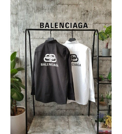 발렌시아가 워싱오버 피그먼트 셔츠 (2color)