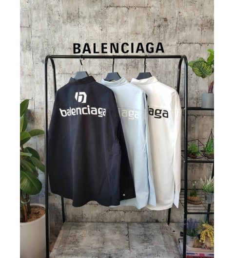 발렌시아가 백로고 셔츠 (2color)