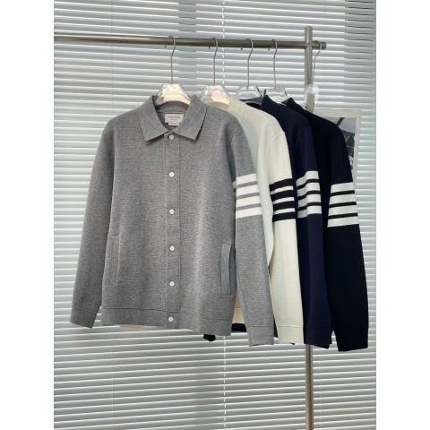 톰브라운 4BAR 카라 가디건 - 4 Color