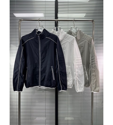 톰브라운 4BAR 스트라이프 립스탑 바람막이 자켓 - 3 Color