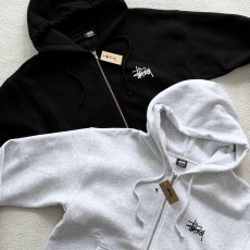 스투시 남녀공용 베이직 후드 집업 (2color)