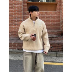 로로피아나 네즈 니트 반집업 0040