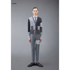 톰브라운 4바 펀믹스 V 넥 가디건 - 풀박스