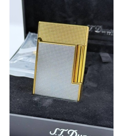 듀퐁 뉴 라인2 PDD 옐로우골드 듀오 스퀘어 라이터 (국내당일배송)