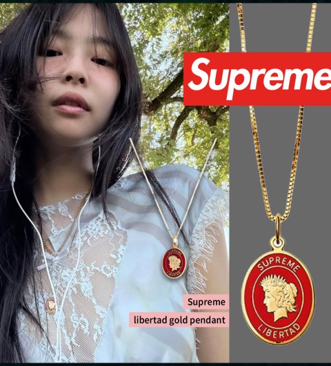 슈프림 19SS 리버타드 제니 목걸이