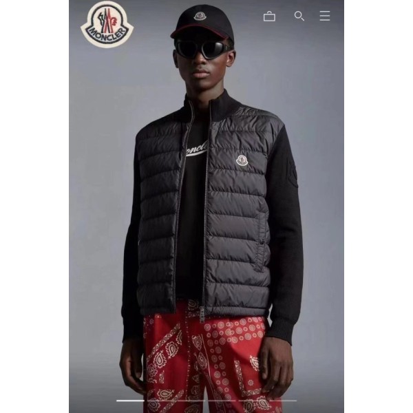 몽클레어 니트 패딩 집업-레플리카 사이트 쇼핑몰