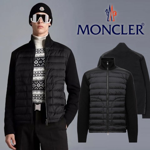 몽클레어 니트패딩 울 가디건 -수입최고급 (팔패치로고)