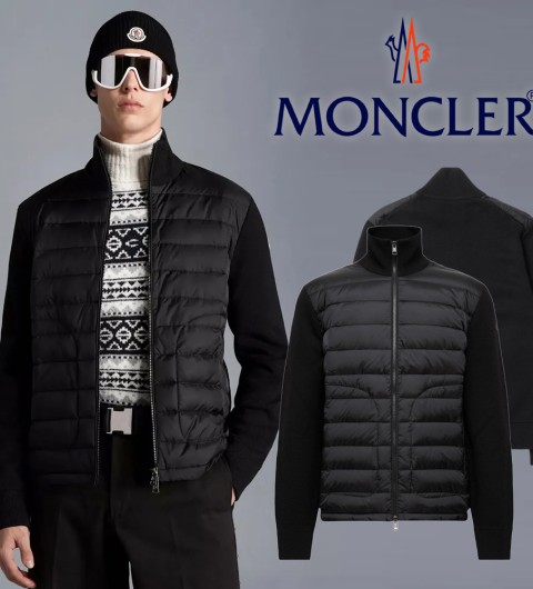 몽클레어 니트패딩 울 가디건 -수입최고급 (팔패치로고)