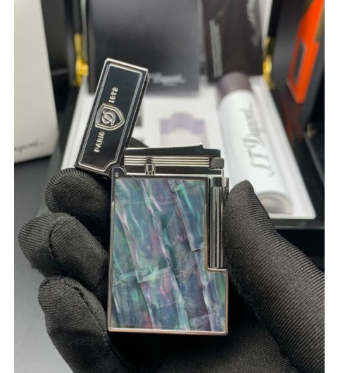 듀퐁 S.T. 듀퐁 씨쉘즈 블루실버 라이터 (국내당일배송)