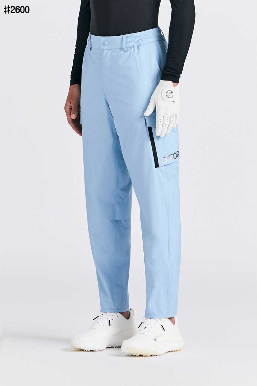 지포어 시즈널 컬러 아웃 포켓 레인 팬츠