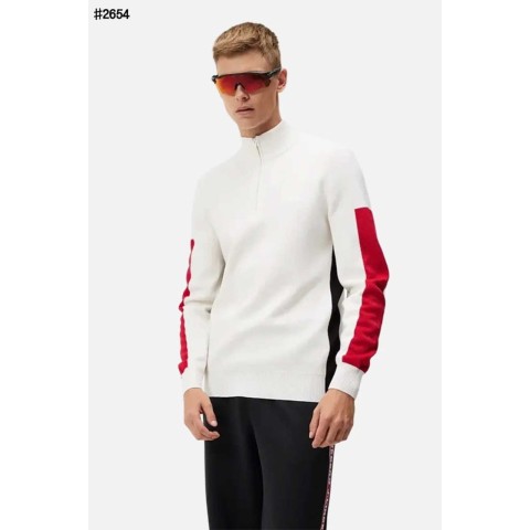 제이린드버그 클라이드 하프 집업 니트 스웨터