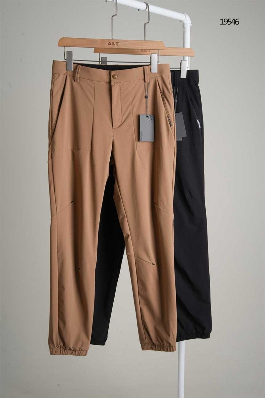 지포어 남성 포켓로고 골프 조거팬츠 - 2 Color