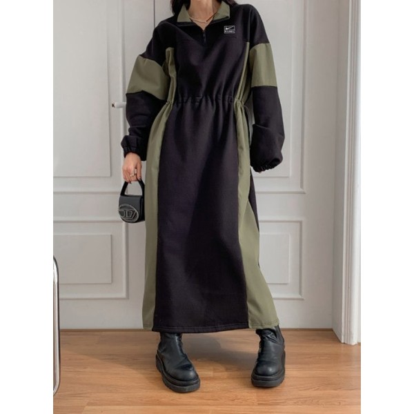 나이키 X 스투시 기모 배색 스트링원피스 (2color) -20467-레플리카 사이트 쇼핑몰