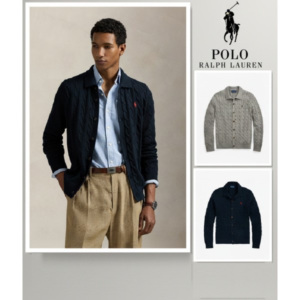 폴로 랄프로렌 케이블 니트 가디건 - 2 Color-레플리카 사이트 쇼핑몰
