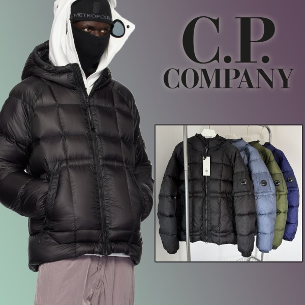 CP컴퍼니 DD쉘 후드 미디엄 다운 자켓 - 3 Color-레플리카 사이트 쇼핑몰