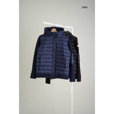 몽클레어 하이브리드 경량 후드 니트패딩 - 2 Color