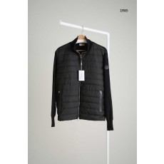 몽클레어 블랙패치 니트 패딩 자켓