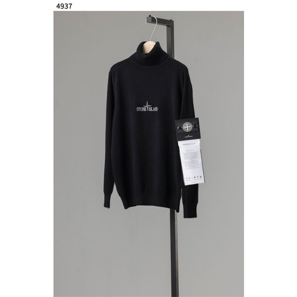 스톤아일랜드 수입고급 워크숍 하프 터틀넥 니트-레플리카 사이트 쇼핑몰