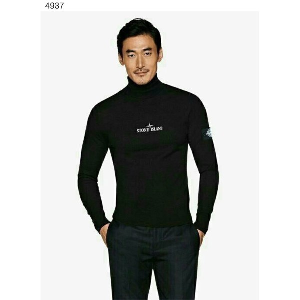 스톤아일랜드 수입고급 워크숍 하프 터틀넥 니트-레플리카 사이트 쇼핑몰