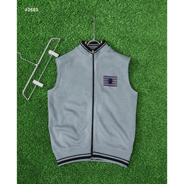 어메이징크리 빅 스컬 니트 집업 베스트 - 2 Color-레플리카 사이트 쇼핑몰