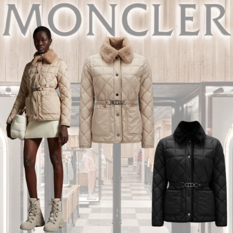 몽클레어 여성 시냐 쇼트 다운 재킷