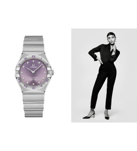 오메가 컨스틸레이션 -여성용- (국내공장 AS가능)