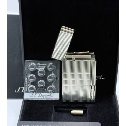 듀퐁라이터 18106 빈티지 실버 골든 스트라이프 라인 라이터 컬렉션 (국내당일배송)