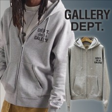 [GALLERY DEPT] 갤러리 디파트먼트 프렌치 로고 후드 집업 -1:1제작-
